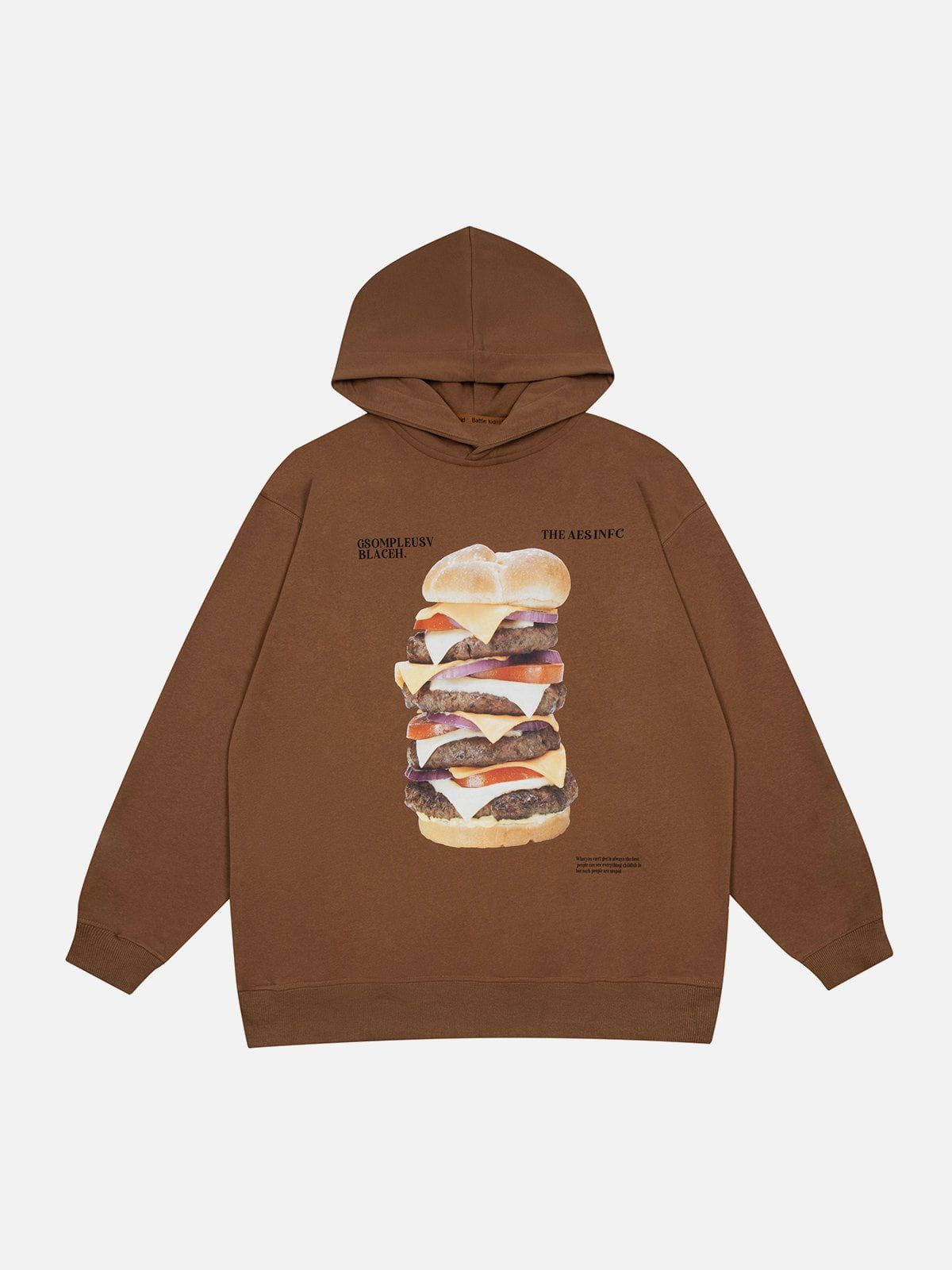 Talishko™ – Big Mac Burger Hoodie