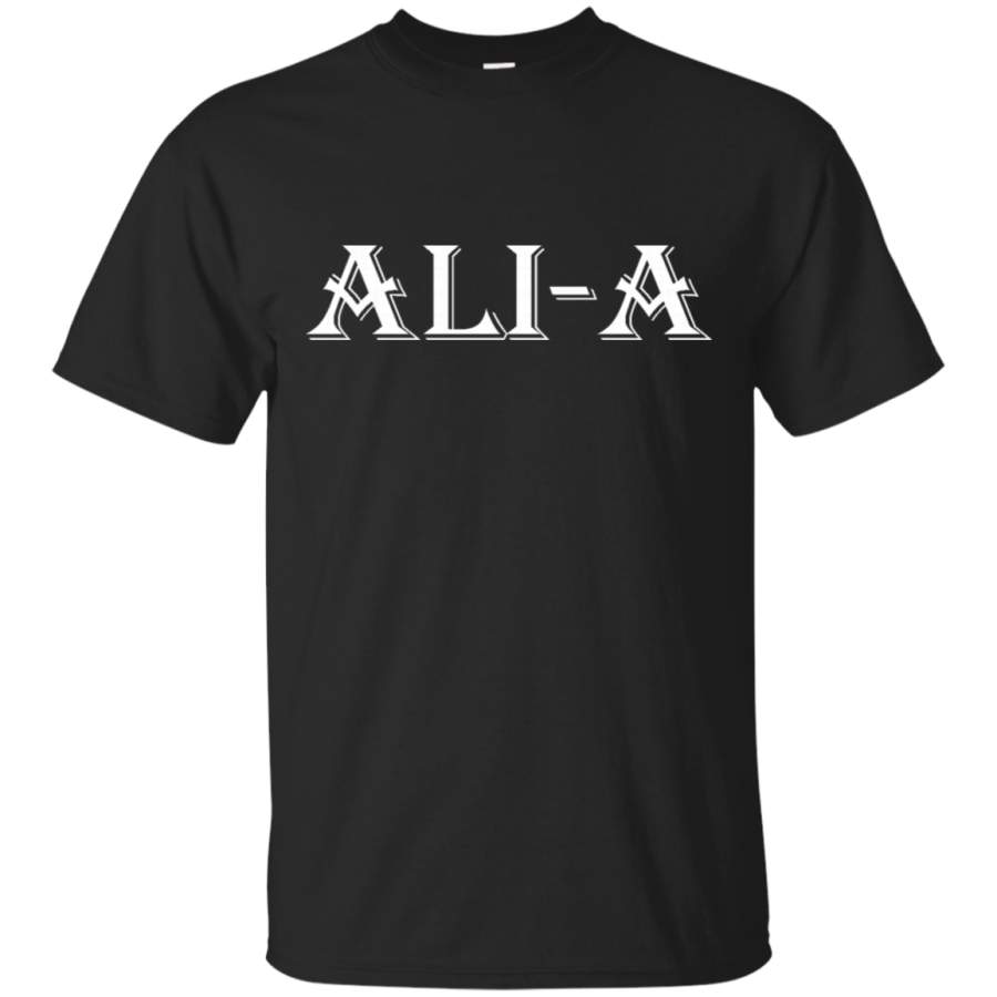 AGR Ali-a logo Mens Cotton T-Shirt