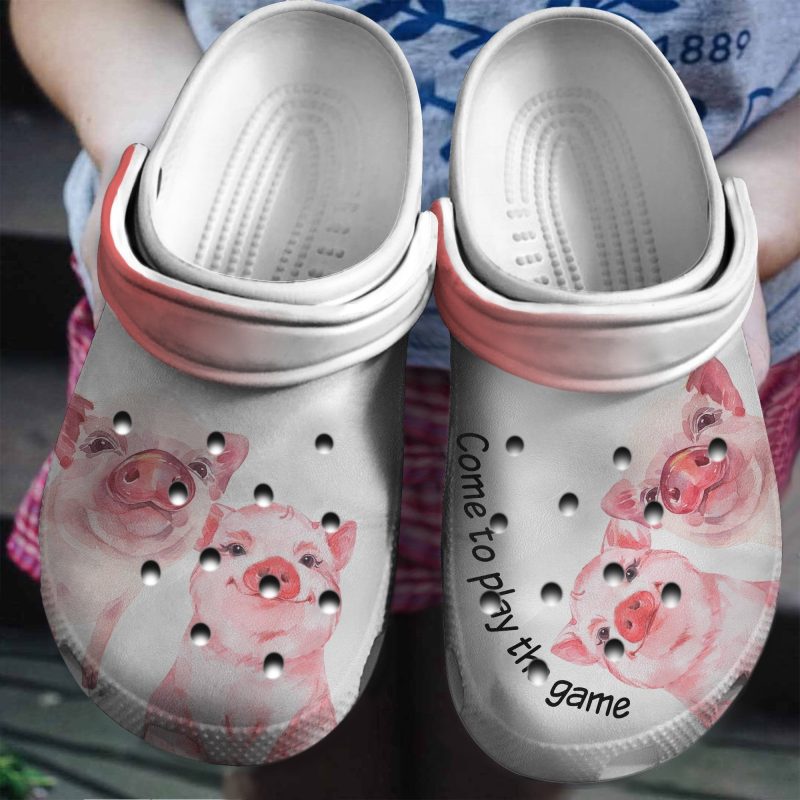 Come To Play The Game Shoes clogs Gifts For Male Female