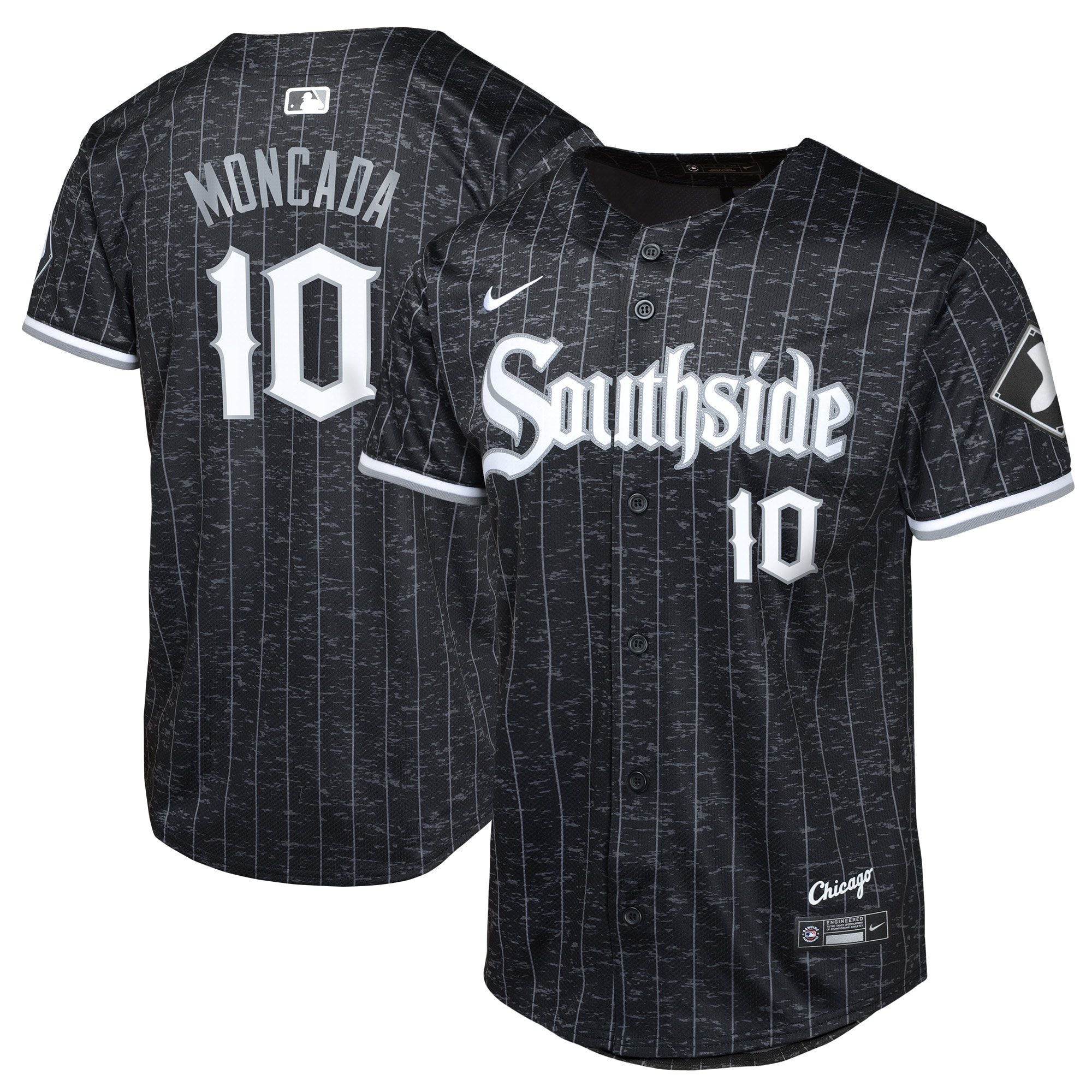 Yoan Moncada Chicago White Sox Youth City Connect Limited Player Jersey – Black