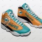 Miami Dolphins Air Jd13 Sneakers 364 Custom Jordan