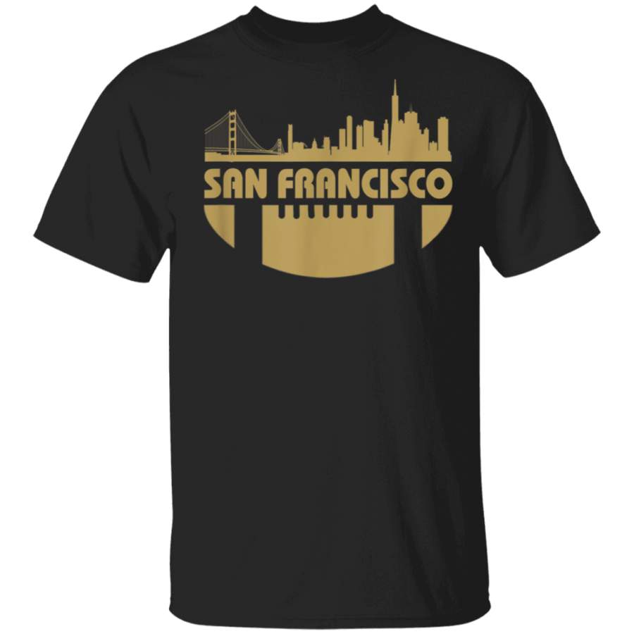 San Francisco Skyline Football Fan TShirt – Liimon Store