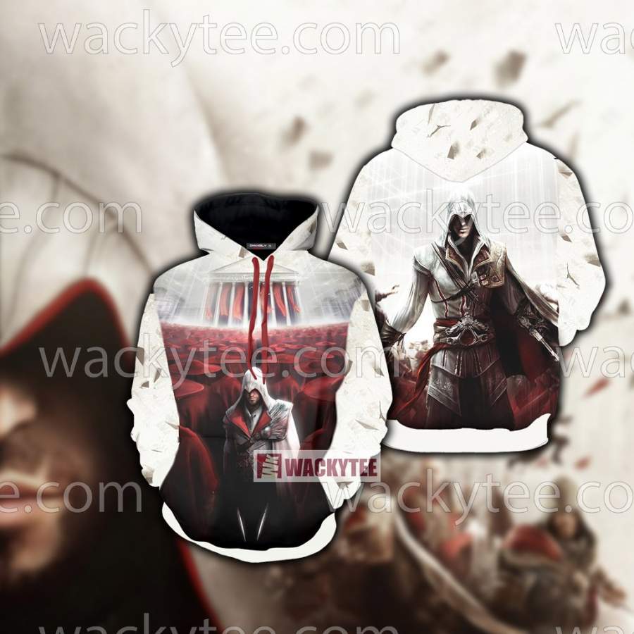 Assassin’s Creed Brotherhood Ezio Auditore 3D Hoodie