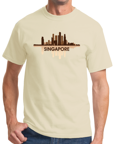 Singapore City Skyline – Singapore Love Lion City Garden City T-Shirt