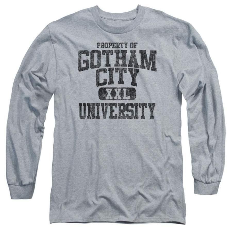 Batman – Property Of Gcu Long Sleeve Adult 18/1