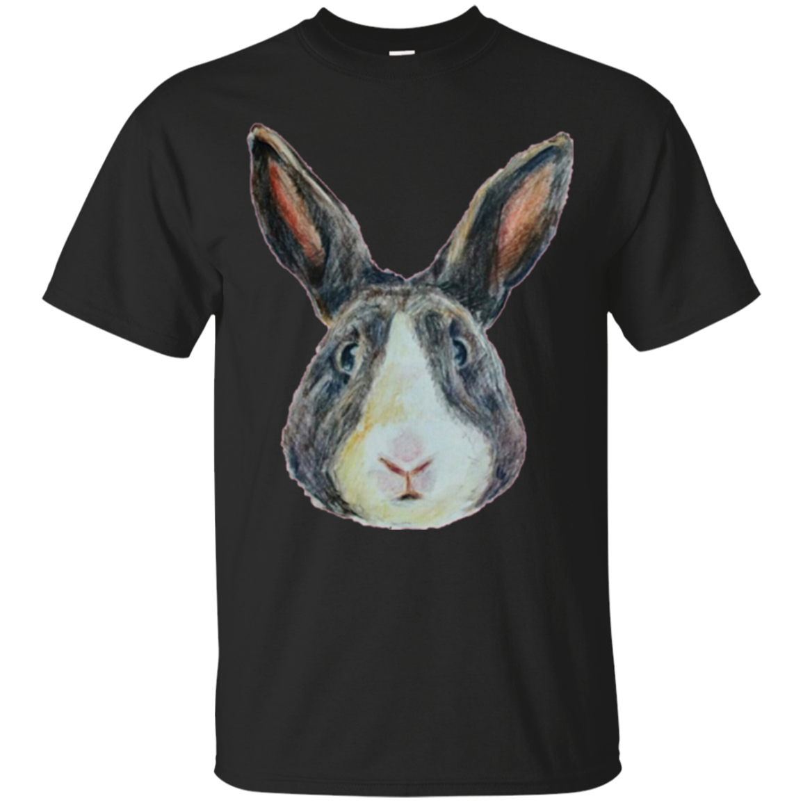 Sketch Bunny Face T-Shirt