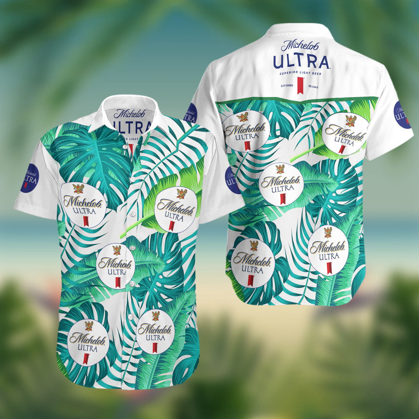 Michelob Ultra Beer Summer Hawaii Beach Hawaii Shirts For Custom Hawaii Ha93684