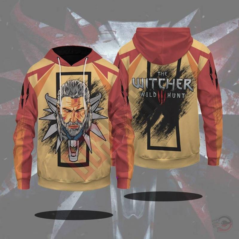 The Witcher Trash Polka Pullover Hoodie