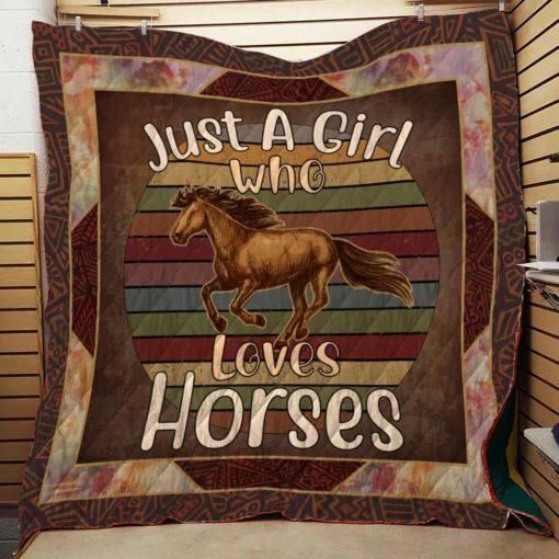 Horse J3103 83o31 3D Quilt Blanket HGM24