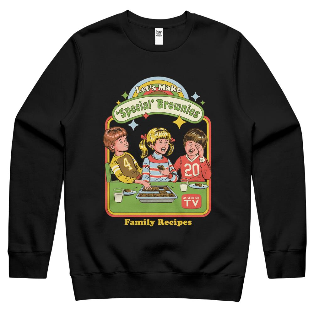 Let’S Make Brownies Crewneck Sweatshirt