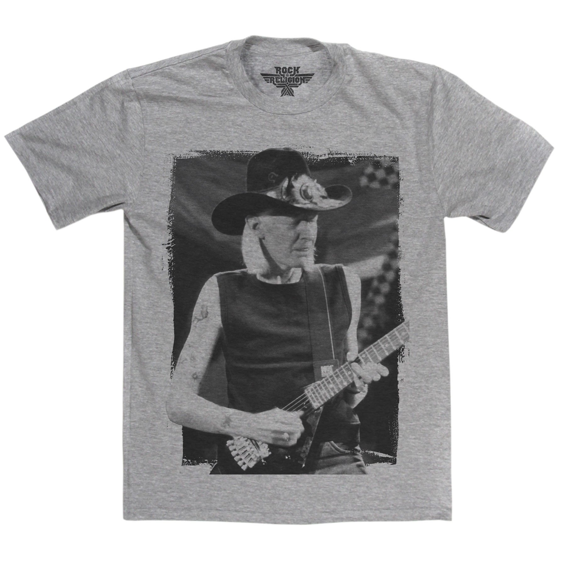 Rock is Religion Johnny Winter T Shirt