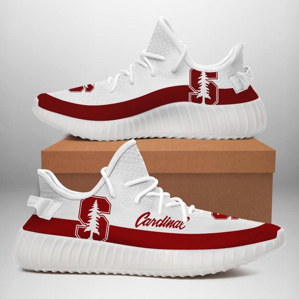 Stanford Cardinal Custom Shoes Sport Sneakers Stanford Cardinal Yeezy Boost 350