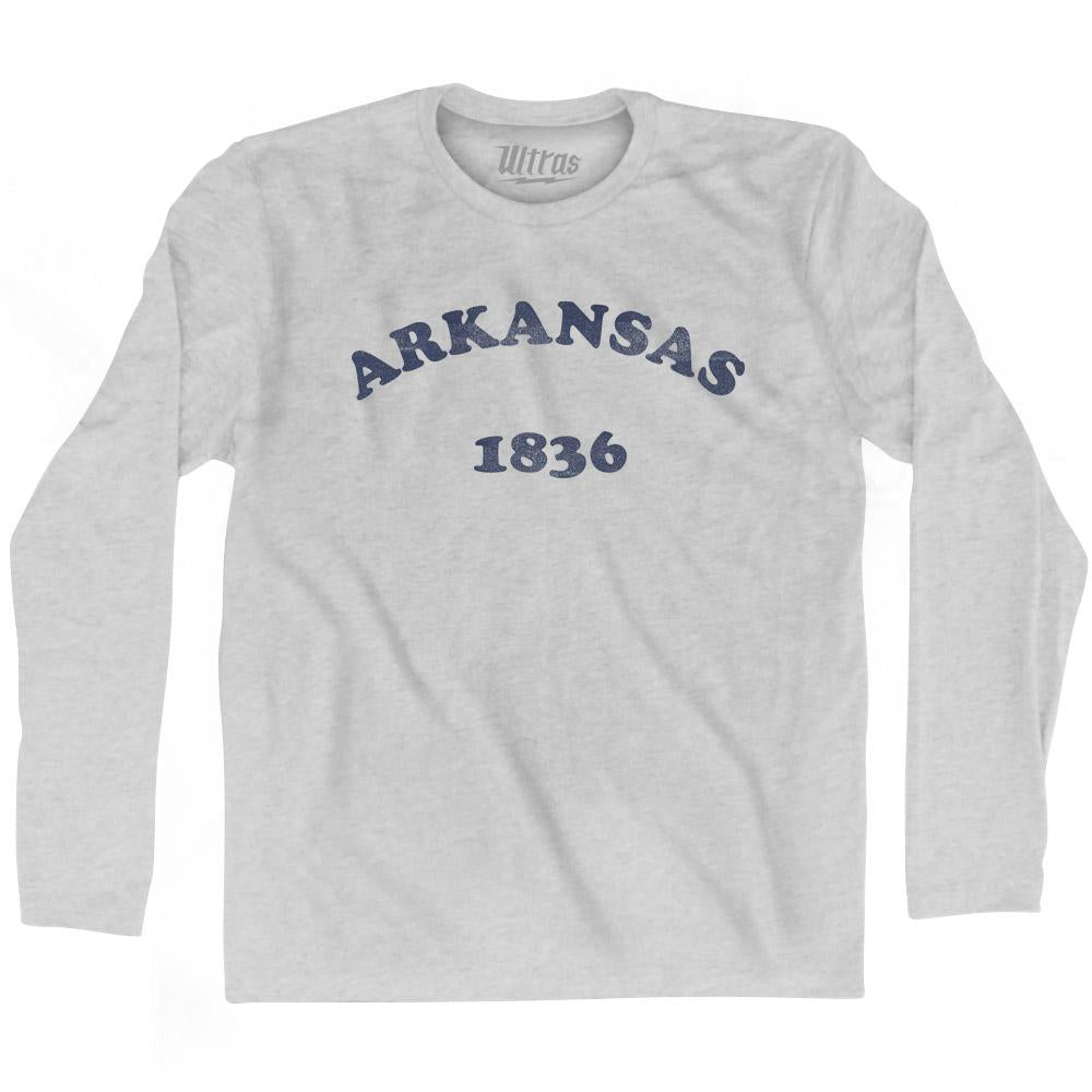 Arkansas State 1836 Adult Cotton Long Sleeve Vintage T-shirt