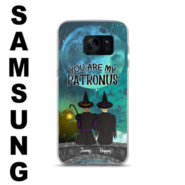 Personalized Witches Phone Case – Gift Idea For Best Friends With 2 Girls – You Are My Patronus