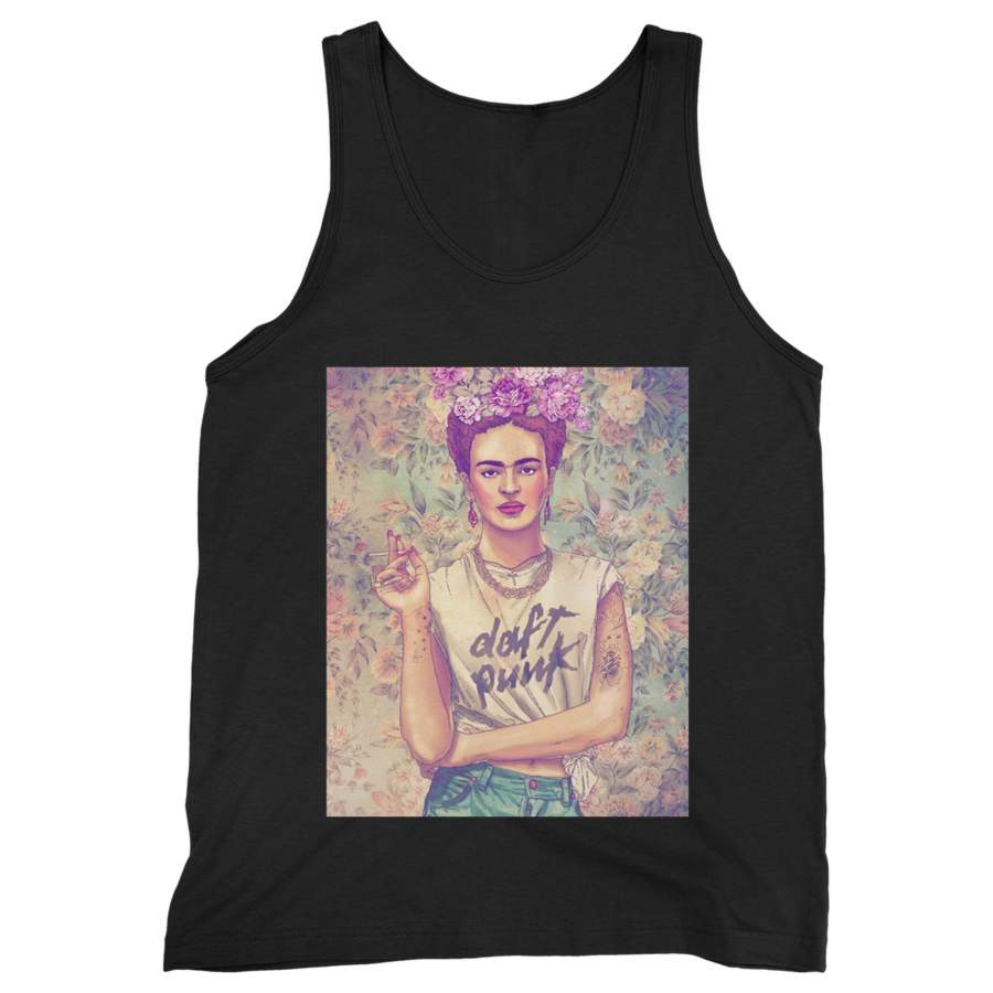 Frida Kahlo Daft Punk Man’s Tank Top