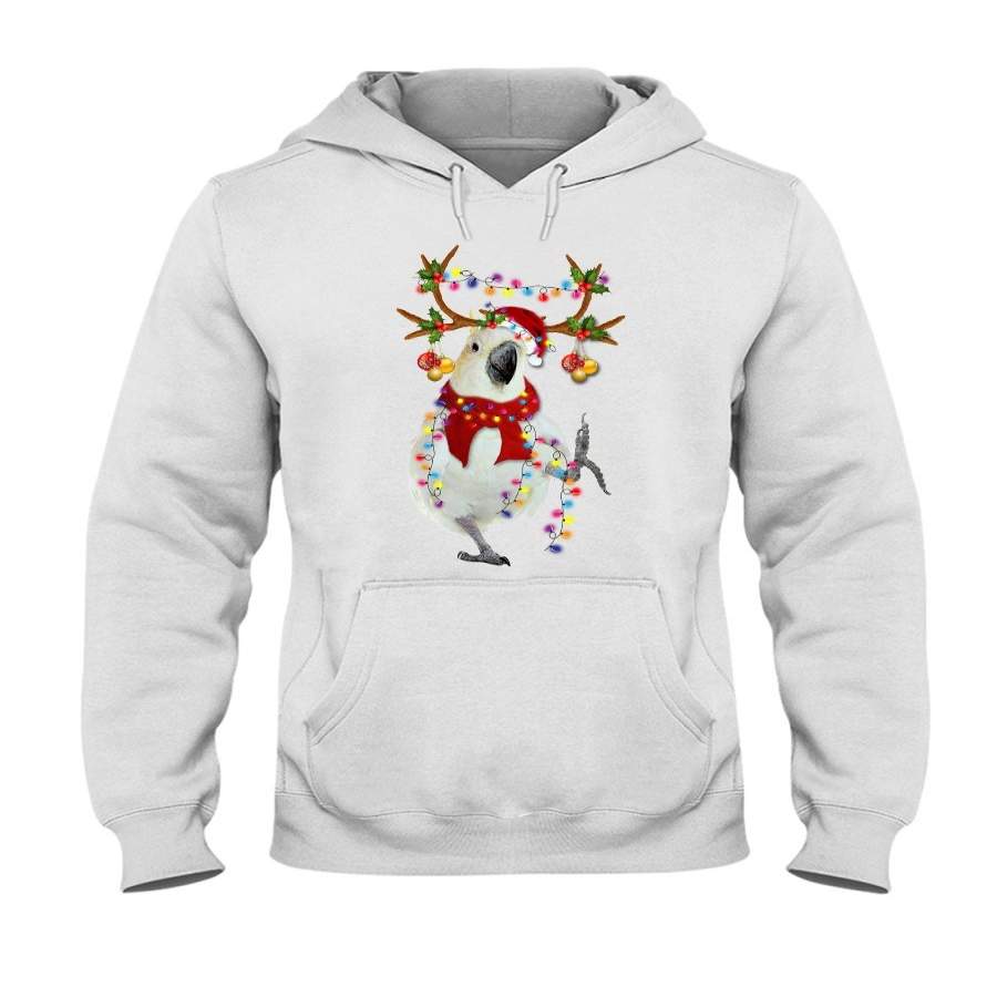 Cockatoo Gorgeous Reindeer Merry Christmas Gift Hoodie