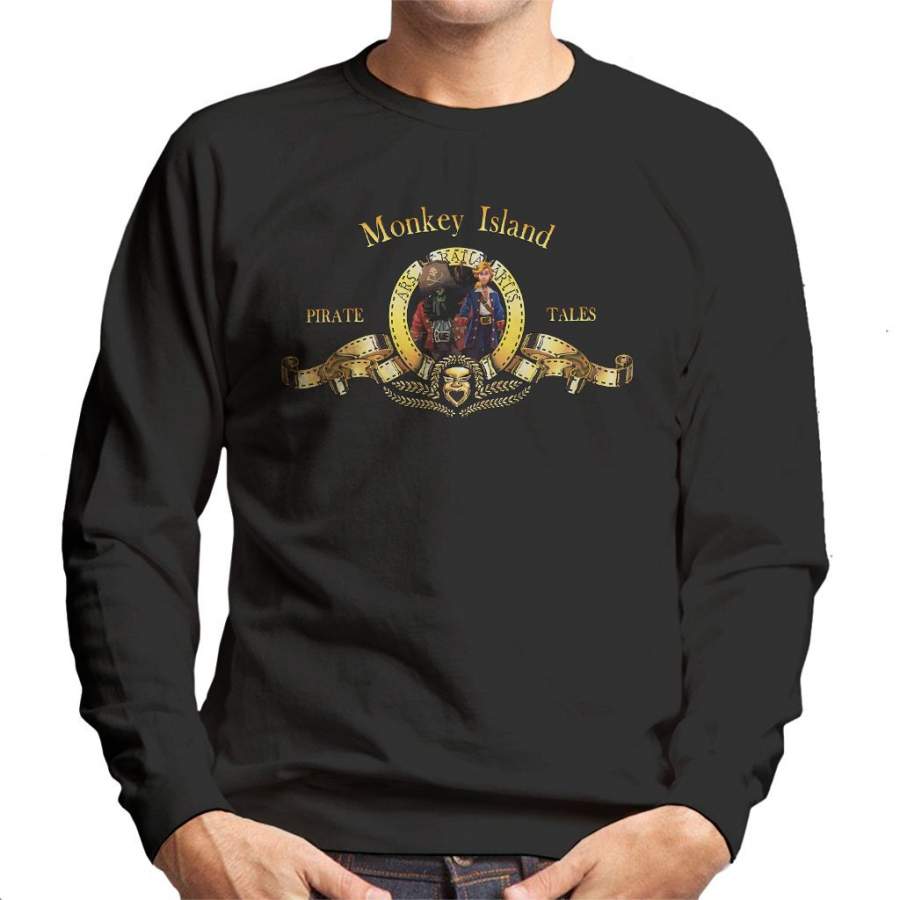 Monkey Island Metro Goldwyn Mayer Lion Men’s Sweatshirt