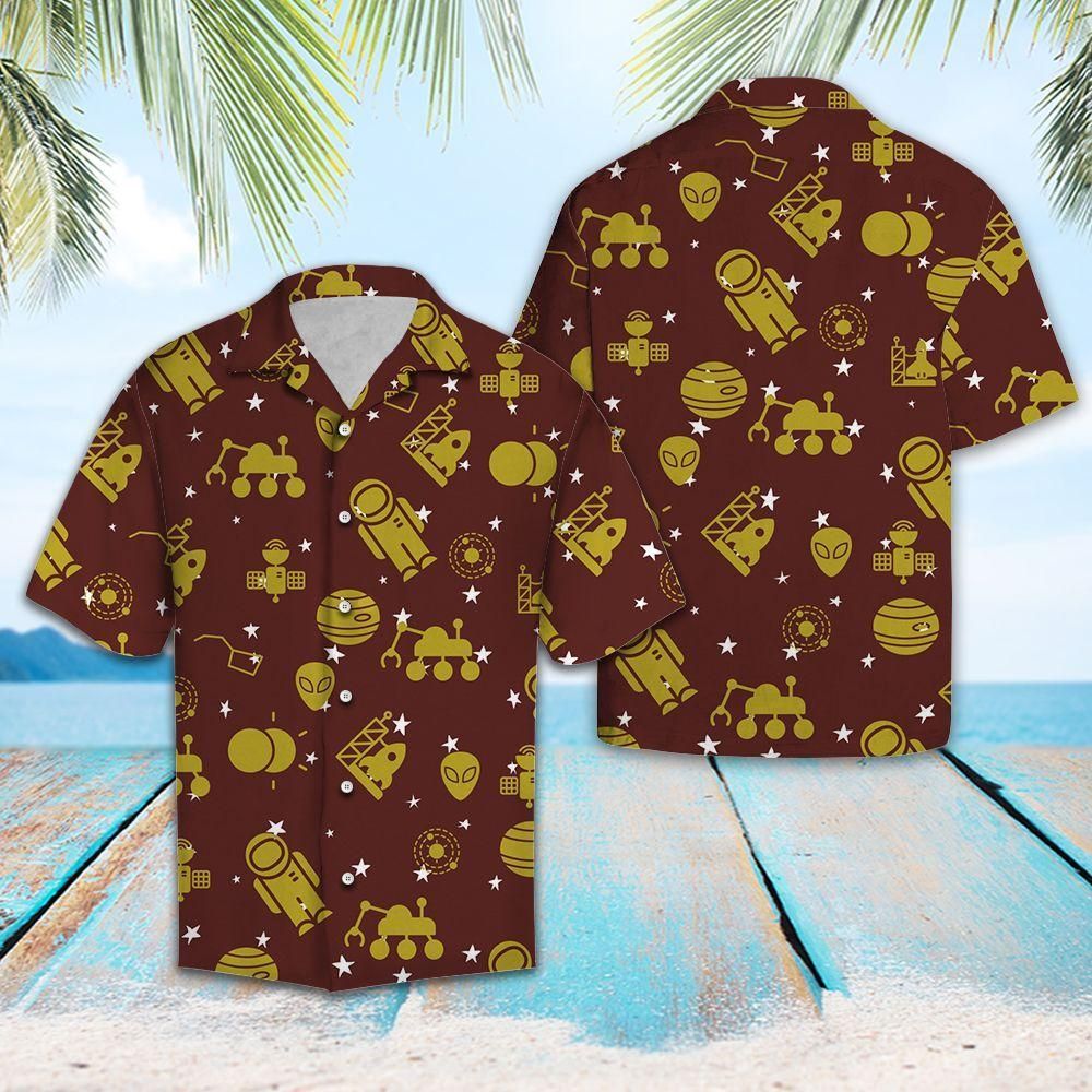 Aloha Shirt Space Lover Tg5721  Hawaiian Shirt