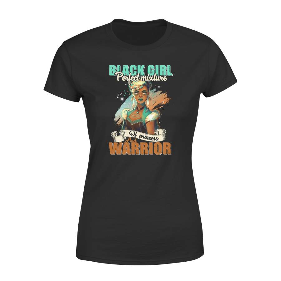 Black Girl Warrior Fit T-shirt