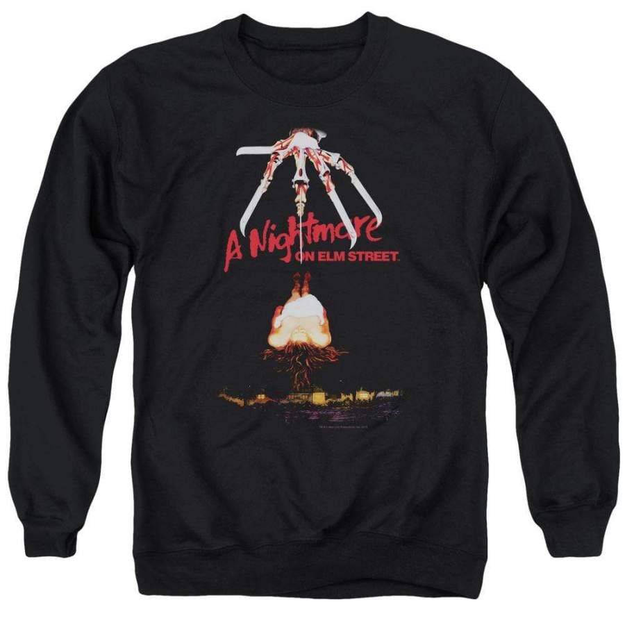 A Nightmare on Elm Street Alternate Poster Men’s Crewneck Sweatshirt