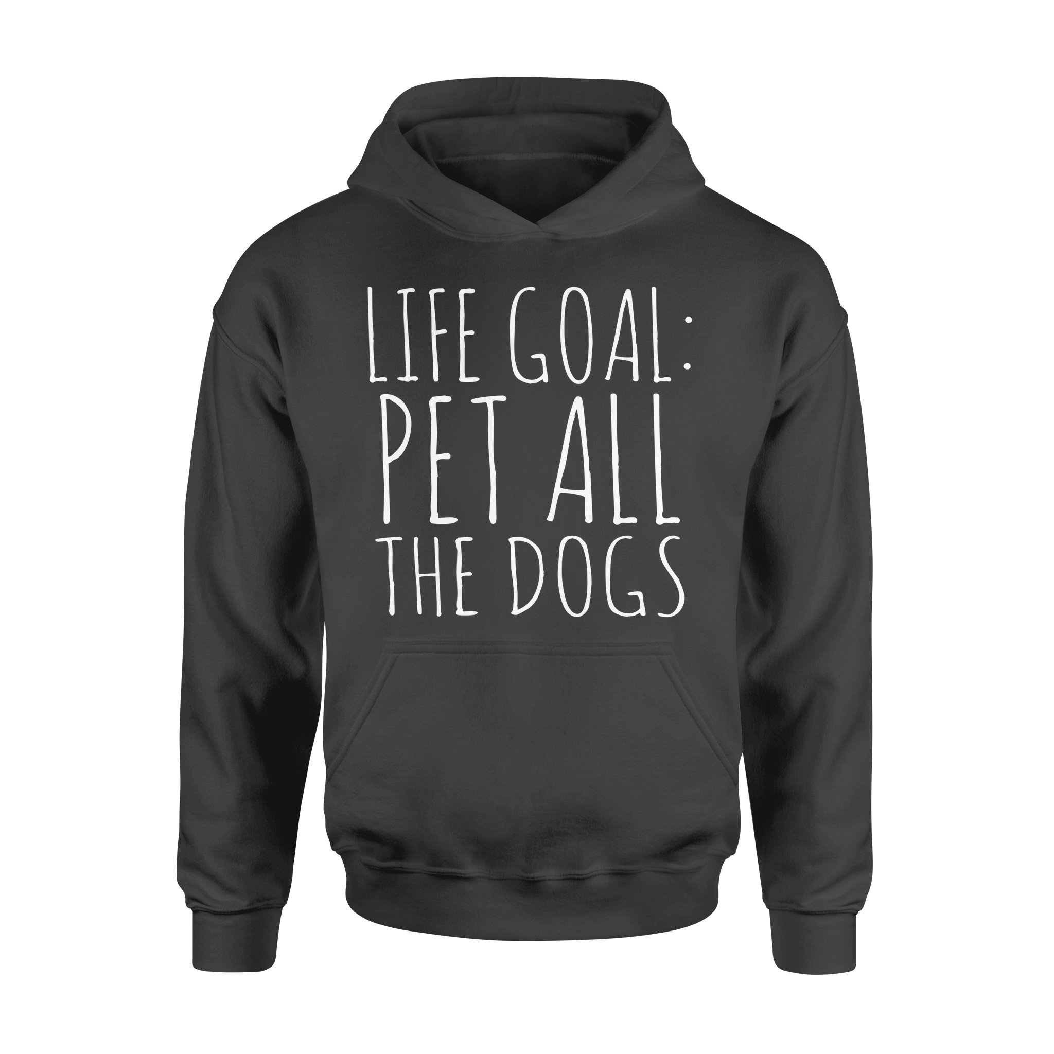 Dog gift idea Life Goal Pet All The Puppy T-Shirt – Standard Hoodie