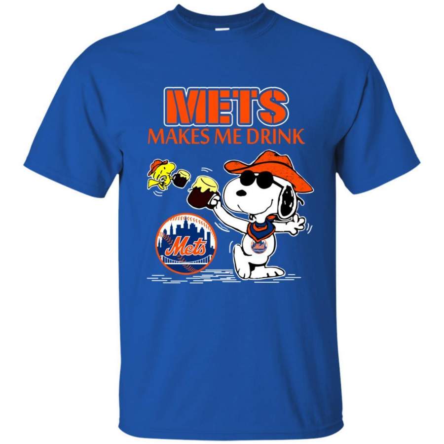 New York Mets Makes Me Drinks T-Shirt