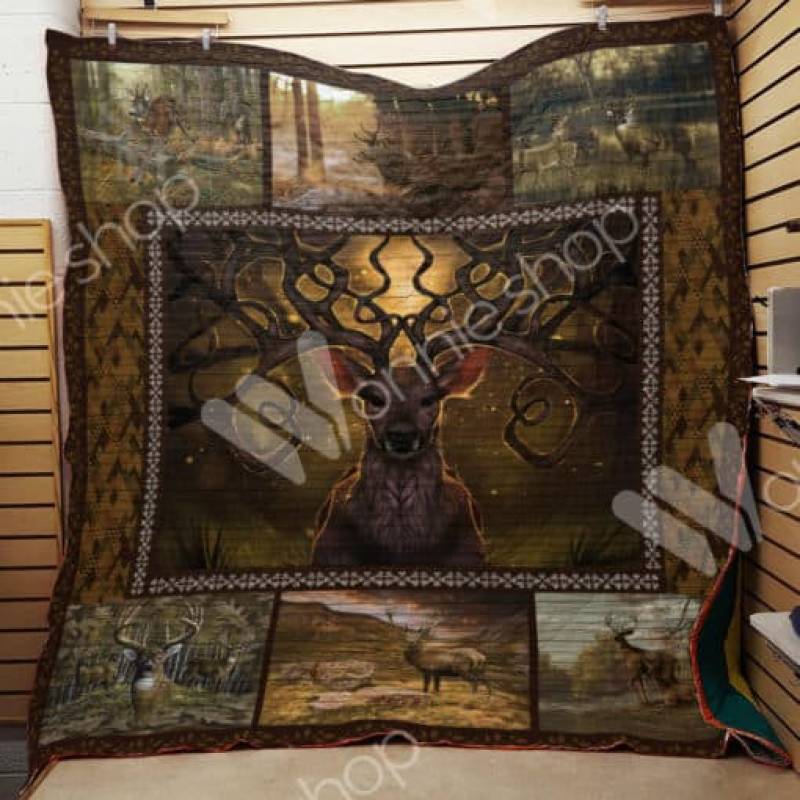 Deer Hunting A1201 81O46 Blanket