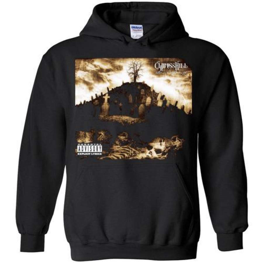 Cypress Hill,Black Sunday,1993 Album,Insane in the Brain,Hand on the Glock,Hits from the Bong,Classic Hip Hop,v1,Gildan Heavy Blend Hoodie