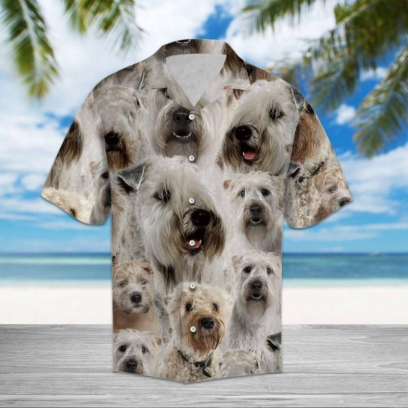 Artsyhomes Soft Coated Wheaten Terrier Awesome Hawaiian Ha38775