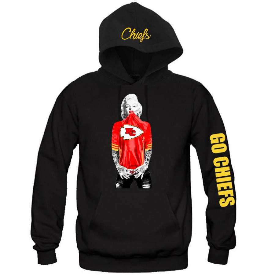 Marilyn Monroe Chiefs Hoodie “3 Prints” Sports Clothing