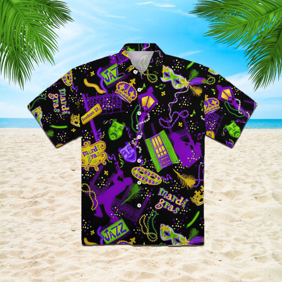 Happy Mardi Gras Hawaii Shirt For Men And Women Ha89298