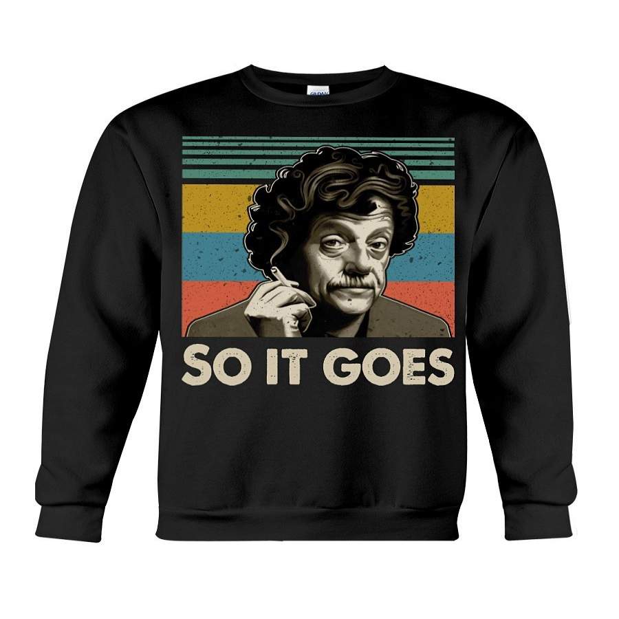 Kurt Vonnegut So It Goes Sweatshirt T-Shirt