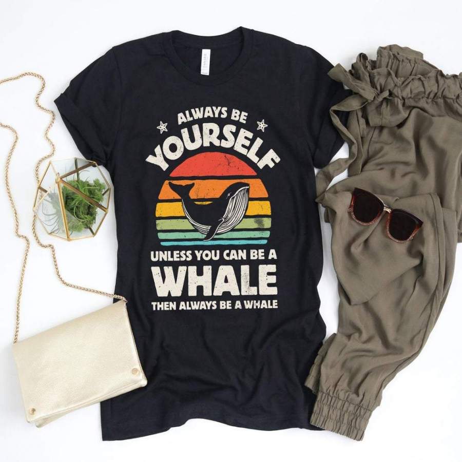 ANTN1812 – Whale – Be Yourself – T Shirt