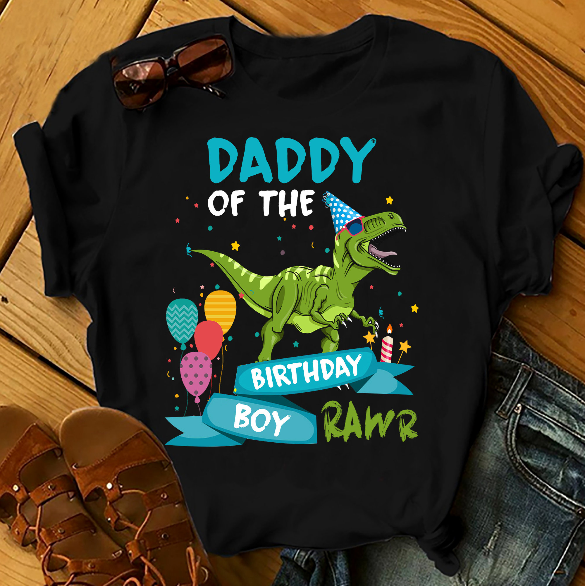 Daddy Of The Birthday Boy Shirts Men Women, Birthday T Shirts, Summer Tops, Beach T Shirts