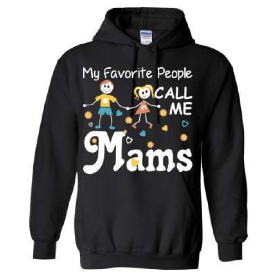 AGR My Favorite People Call Me Mams – Heavy Blend™ Hooded Sweatshirt