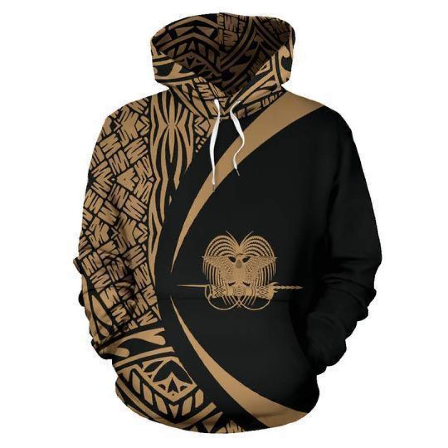 Papua New Guinea Polynesian Hoodie – Circle Style ZIP-NVD1123