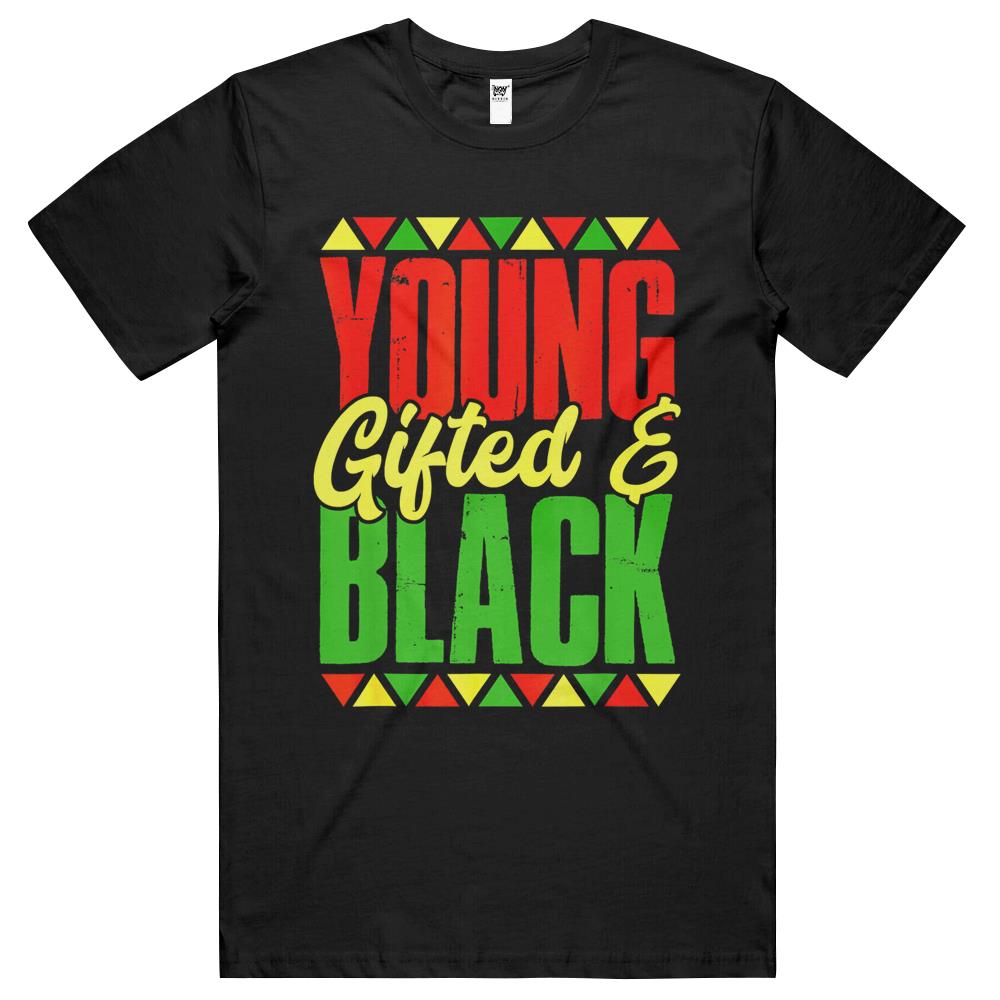 Young Gifted And Black Black History Month African T Shirts