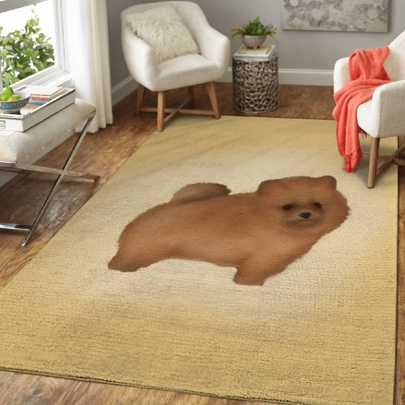 Pomeranian – Animals Area Rug Carpet