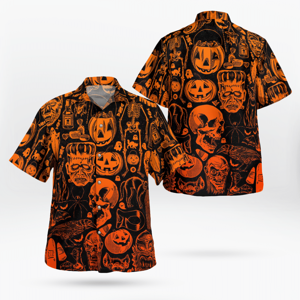 Halloween Night Hawaii Shirt Ha59000