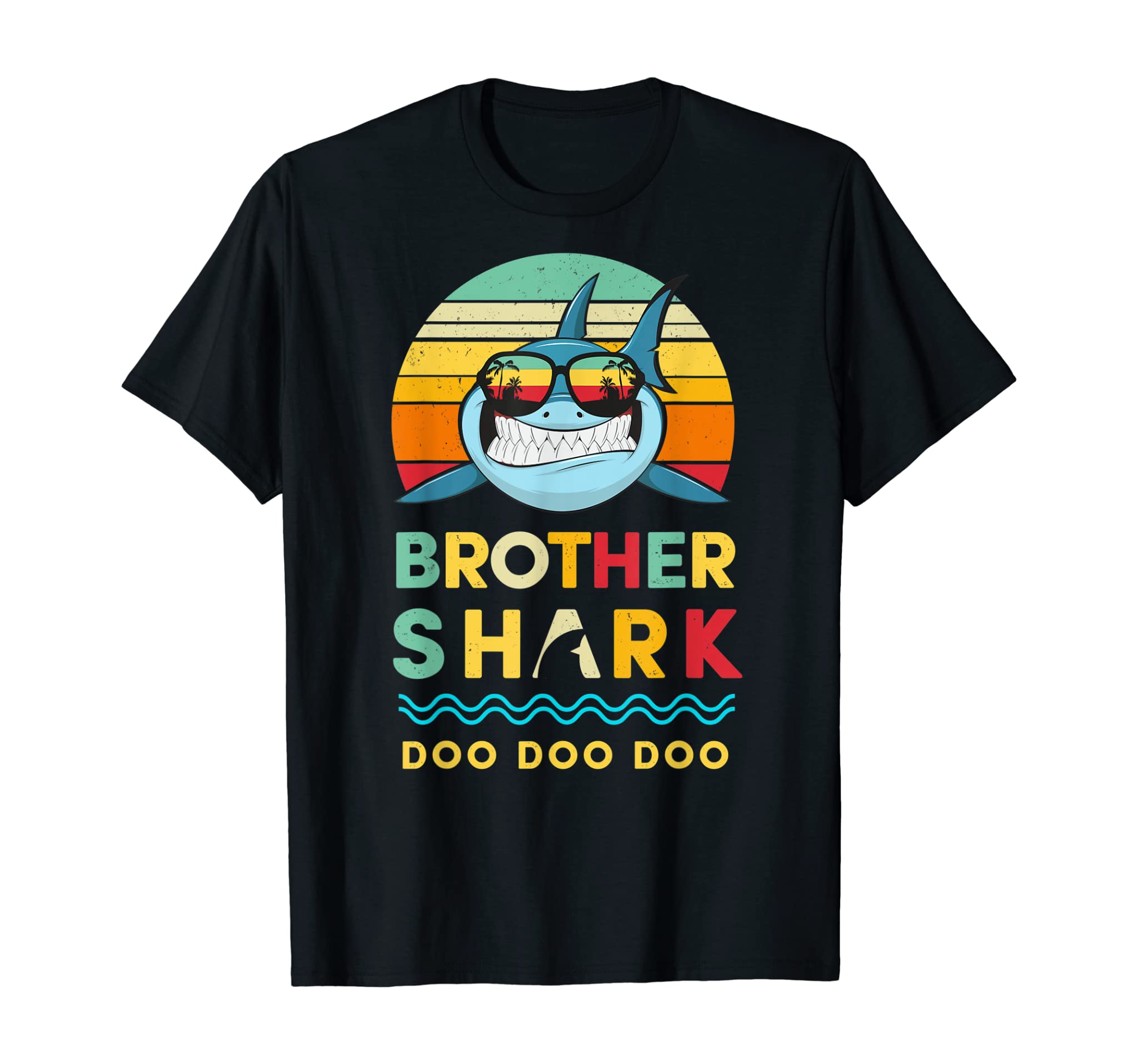 Brother Shark Shirt Kids Gift For Toddlers And Boys