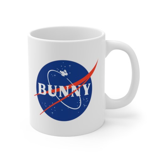 Bunny Nasa Funny Logo Mug