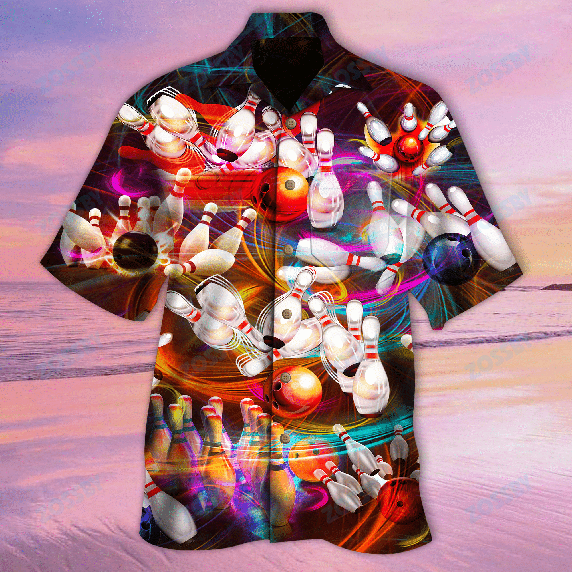 Unique Bowling Shirts – It’S Not How You Bowl Its How You Roll Bowling Hawaiian Shirt – Re