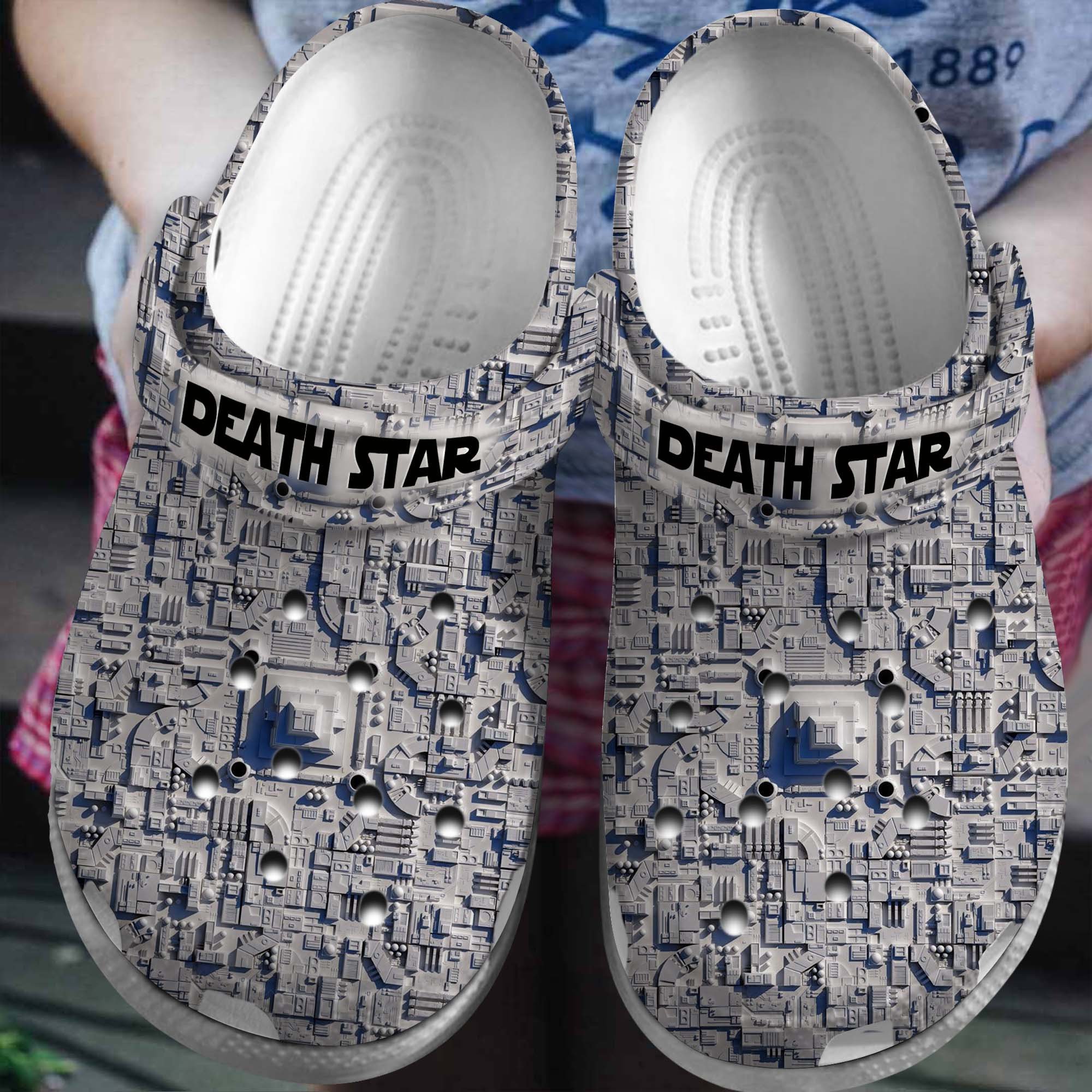 Star Wars Movie Crocs Crocband Clogs Shoes Comfortable For Men Women and Kids 9