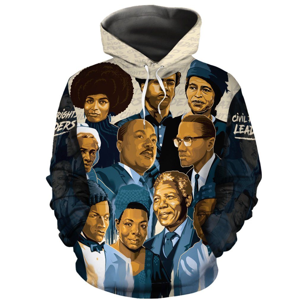 Civil Rights Leaders 4 All-Over Hoodie