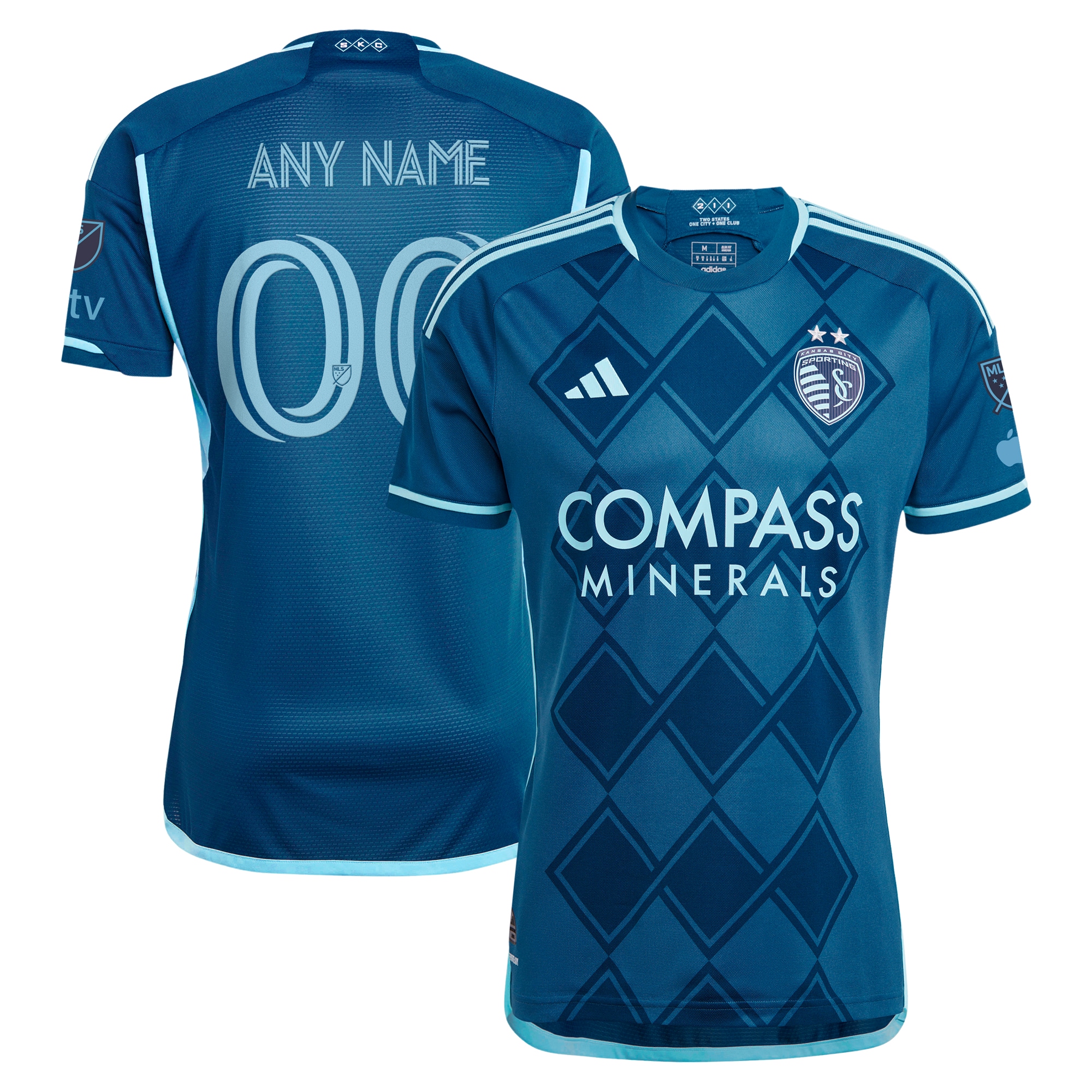 Sporting Kansas City 2024 Diamonds Our Forever Authentic Custom Jersey  Navy