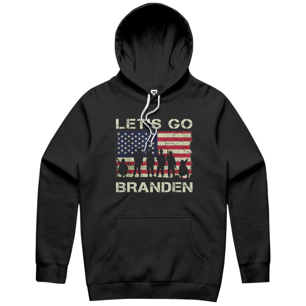 Let’S Go Braden Brandon Us Flag Funny Trendy Sarcastic Hoodie