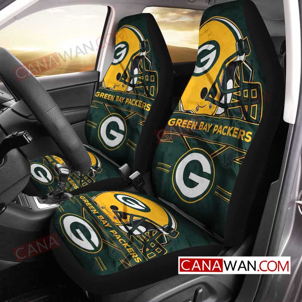 Green Bay Packers Style043 3D Customized Personalized Car Seat Cover