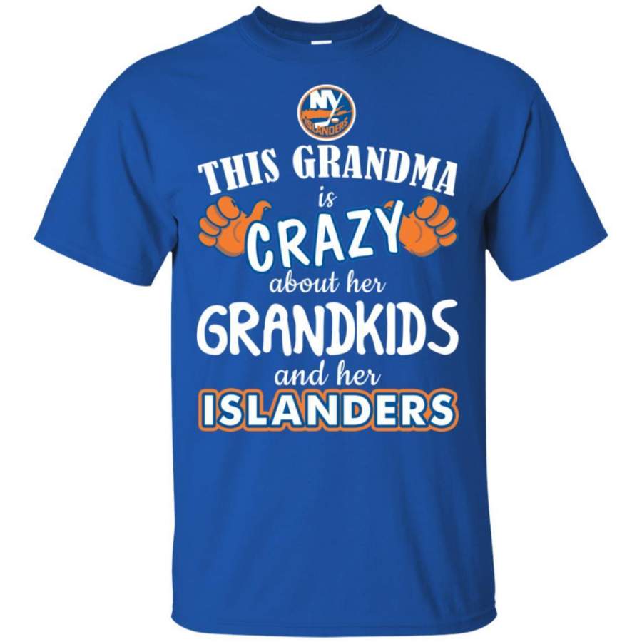 This Grandma Is Crazy About Her Grandkids And Her New York Islanders T Shirt