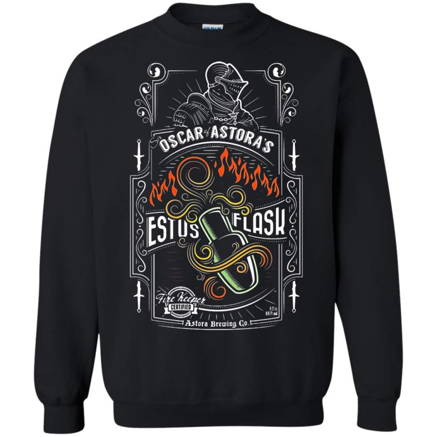 AGR Sir Oscar Of Astora ‘s Estus Flask Dark Soul Sweatshirt