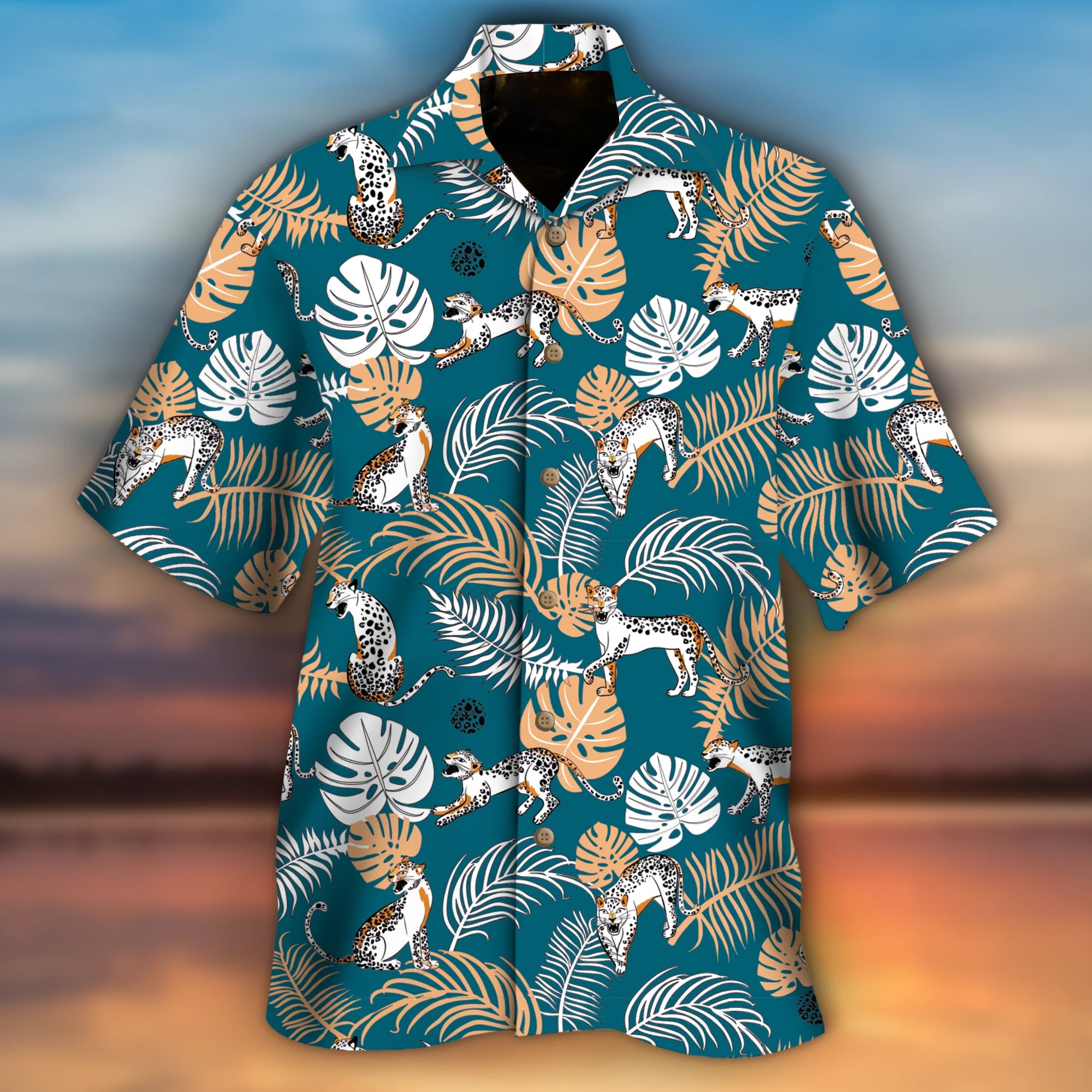 The Panther Tropical Hawaii Shirt Ha56669